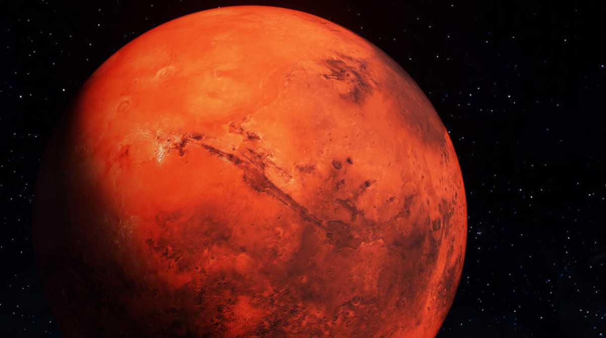 Pianeta Marte nel Sistema Solare